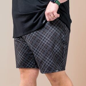 One Bone Argyle Short Black Size F Waist 54‎ Outwork Tapered Mens